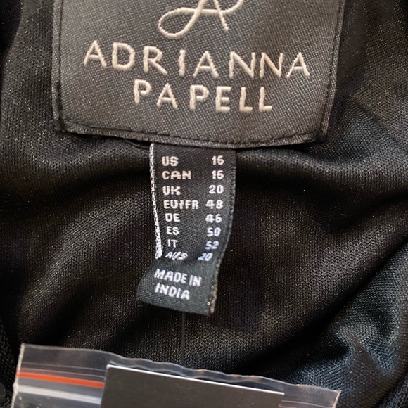 New Plus Size Balck Sequin Lace Formal Dress Excellent Condition - Picture 10 of 10